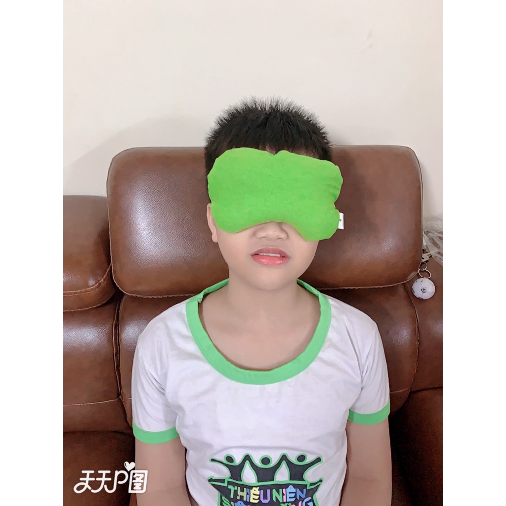 Túi Chườm Mắt Thảo Dược Bách Linh, Chườm Nóng Lạnh Thư Giãn, Giảm Mỏi, Đỡ Đau Đầu, Giảm Quầng Thâm Mắt