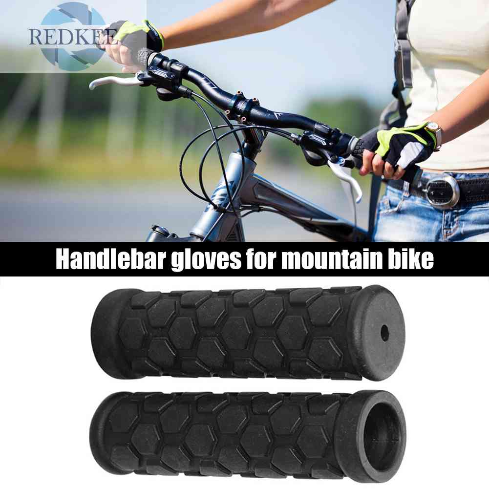 1 Cặp Vỏ Bọc Tay Lái Xe Đạp MTB Bằng Nhựa Chống Trượt