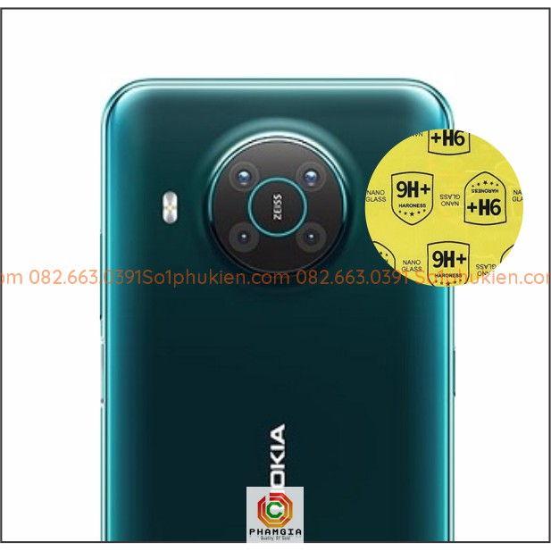 Cường lực camera Nokia X10 / Nokia 5.4/ Nokia G10 nano siêu bền