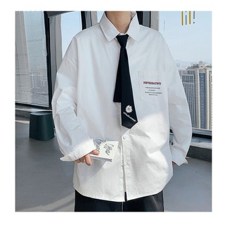 SƠ MI TẶNG KÈM CÀ VẠT HOA CÚC - LJINSTORE