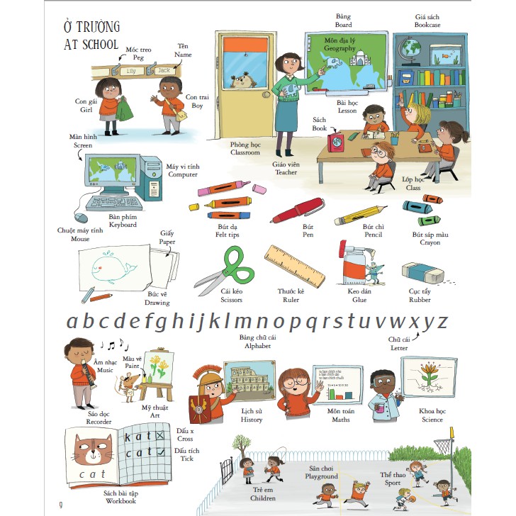 Sách - Combo học tiếng Anh cho bé 100 first English | BigBuy360 - bigbuy360.vn