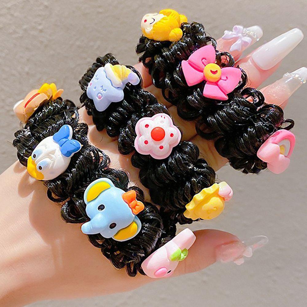 1 Cặp Tóc Giả Xoăn Phong Cách Hàn Quốc Dễ Thương Dành Cho Bé Gái VANES1