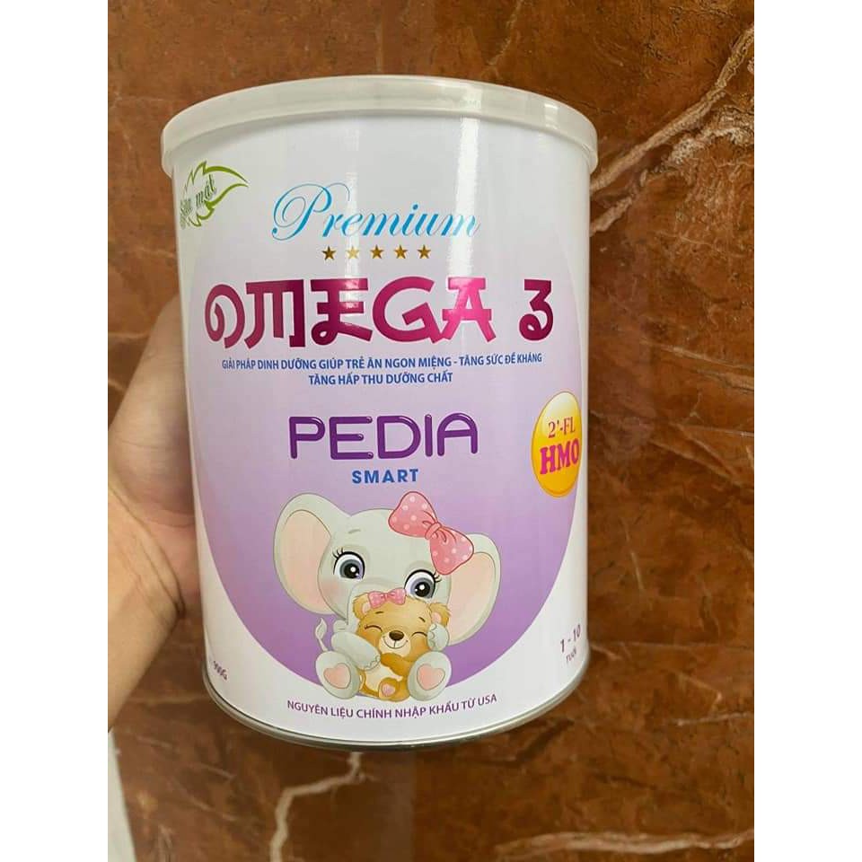 Sữa Bột  Omega 3+ Pedia Smart 900g cho trẻ biếng , thấp còi