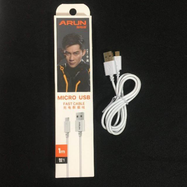 (LOẠI TỐT)CÁP SẠC ANDROID ARUN CHÍNH HÃNG micro usb