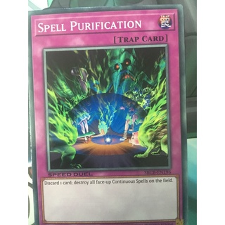 Bài yugioh speed duel - spell purification - sbcb-en196 - common 1st edition
