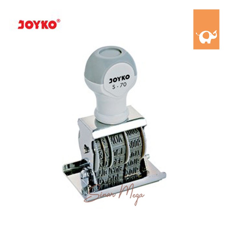 Con Dấu In Chữ Joyko Date Stamp S-70 "chất Lượng Cao