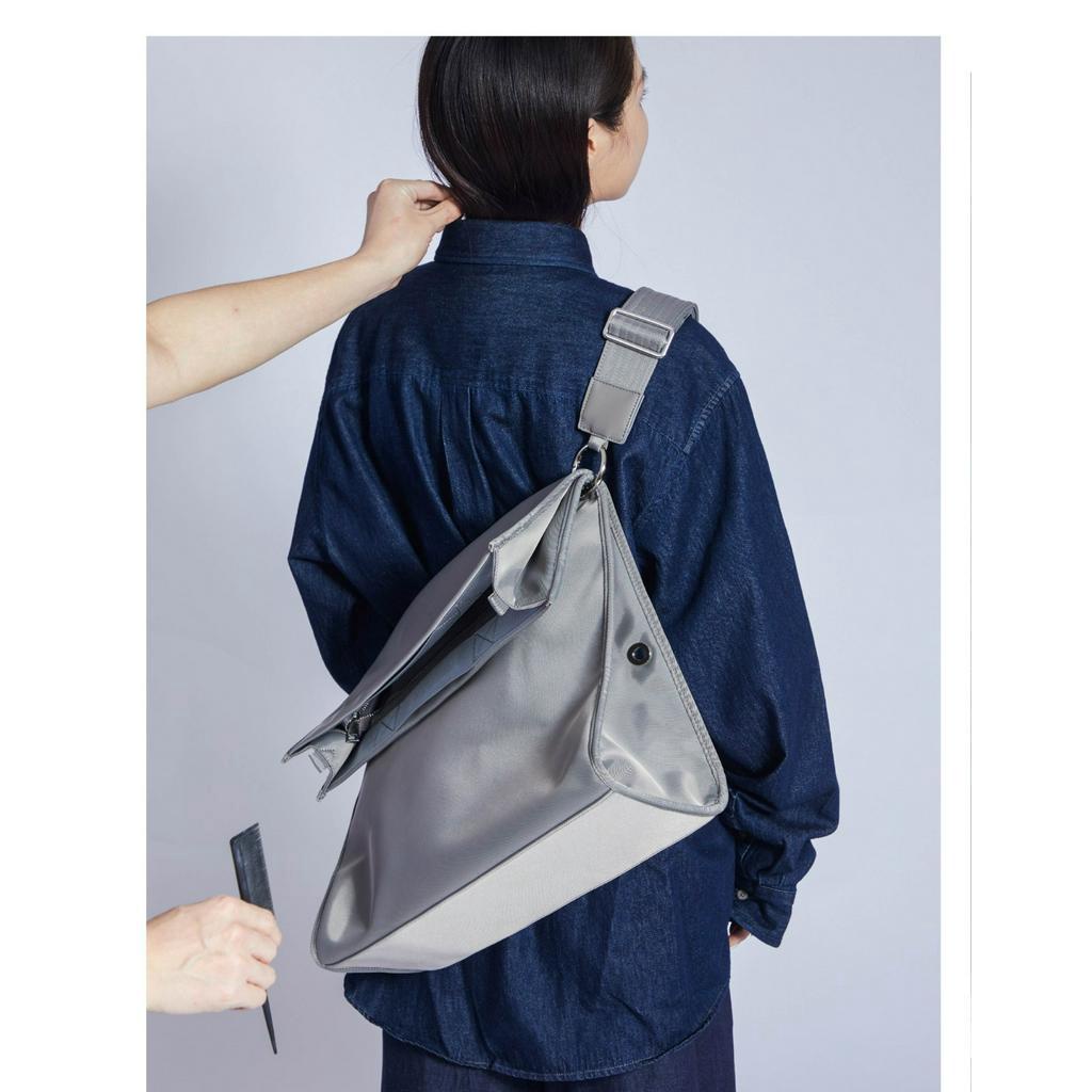 Túi đeo chéo kết hợp balo cặp unisex đeo vai đẹp thiết kế đơn giản đi học đi làm phong cách y2k TX0106 Hana Bags
