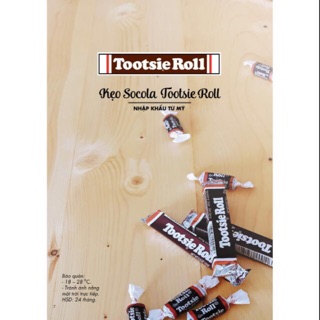 Kẹo mềm socola Tootsie Roll-Mỹ thanh 14g