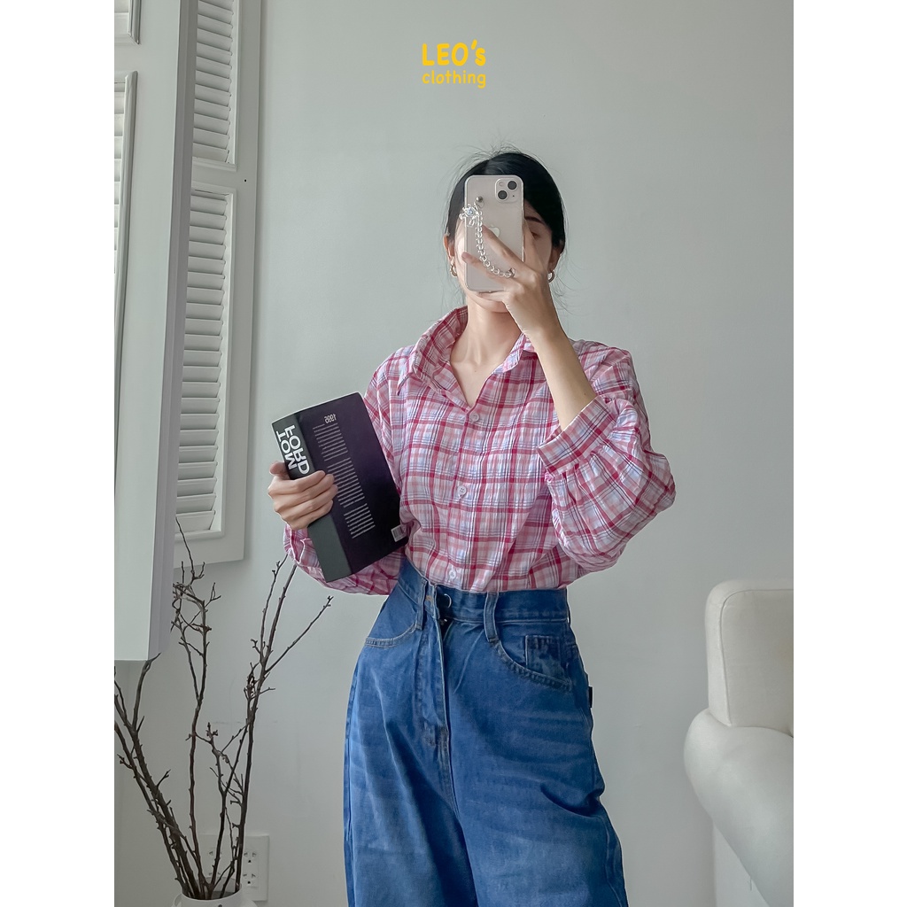 Áo Sơmi Dài Tay Phồng LEO's clothing ASM22