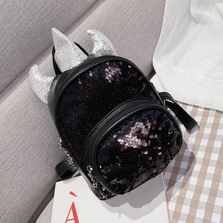 Balo mini hình Kỳ Lân đính hạt dễ thương