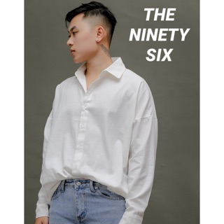 Sơ mi trắng rách viền