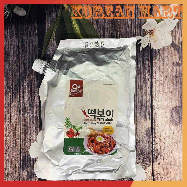 [KoreanMart] 1KG SỐT TOKBOKKI HÀN QUỐC LOẠI 3