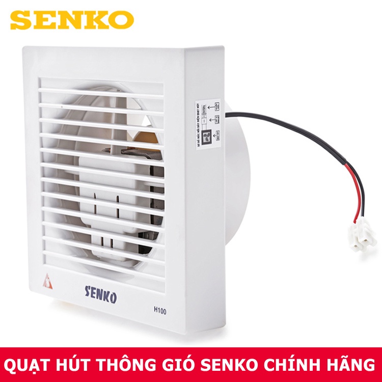 Quạt hút âm trần âm tường Senko H100 H150 H200 H250 – Kho đèn led giá sỉ