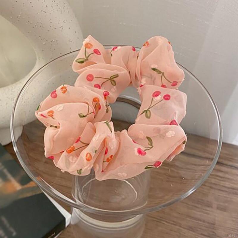 Dây buộc tóc màu sắc ngọt ngào thời trang dành cho nữ