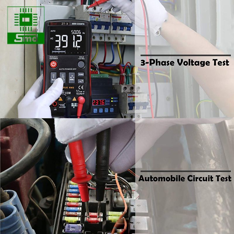 Đồng hồ vạn năng ZOYI ZT-X đo dòng, điện áp AC/DC, tụ điện, trở và tần số, đo thông mạch