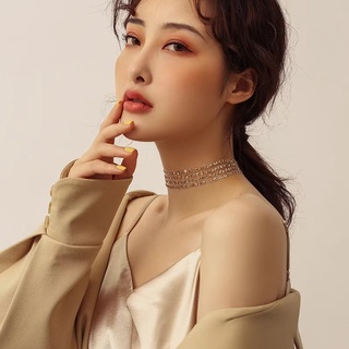 Vòng Đeo Cổ sequin Lấp Lánh Thời Trang