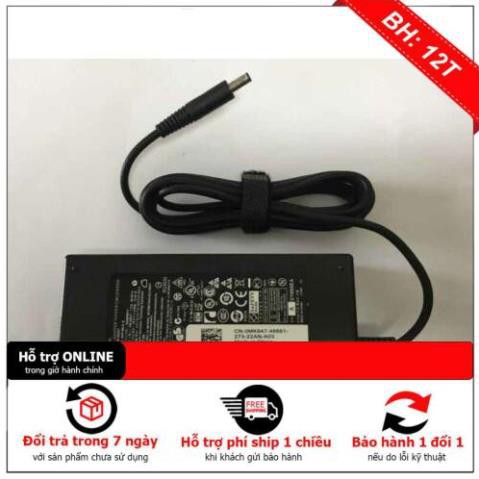 Sạc 19.5V-4.62A đầu 4.5*3.0mm cho laptop DELL