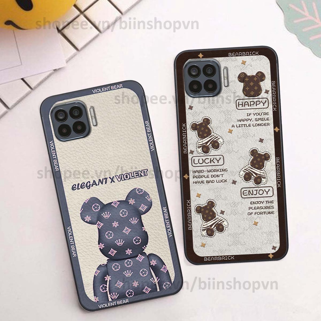 Ốp Oppo A73 / A93 hình gấu bear brick đẹp độc lạ, thời trang, cá tính