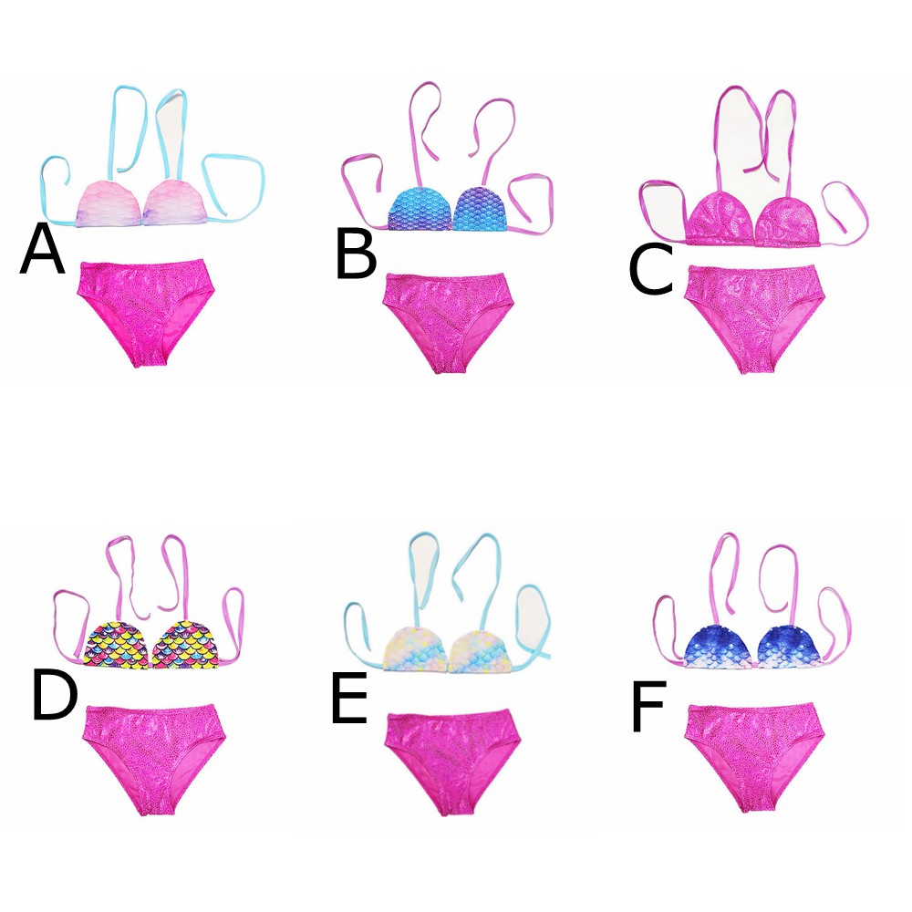 Baby Girl Bikini Set Girls Swimwear Lovely Bikini Swimming Suits Kids Girl's Swim Wear