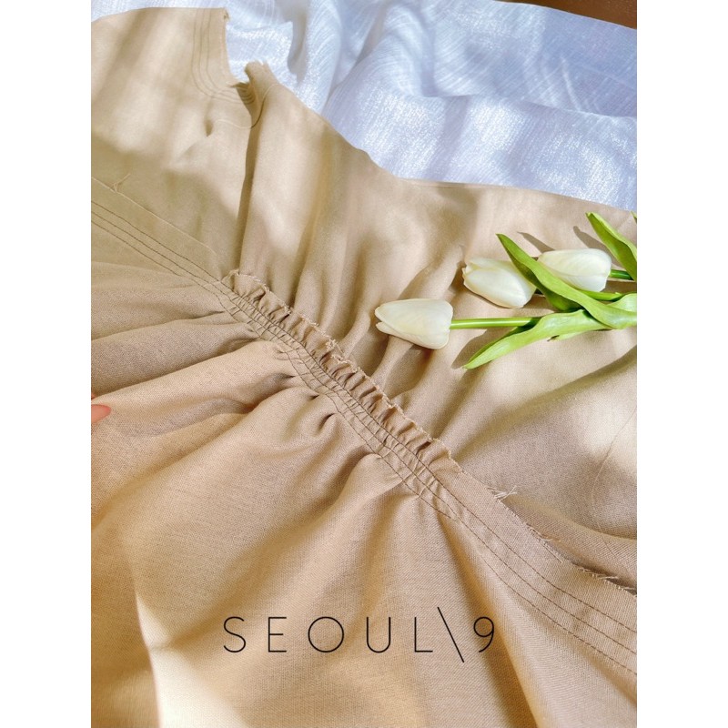 Dulcie Dress váy đũi nhún eo đuôi cá | BigBuy360 - bigbuy360.vn