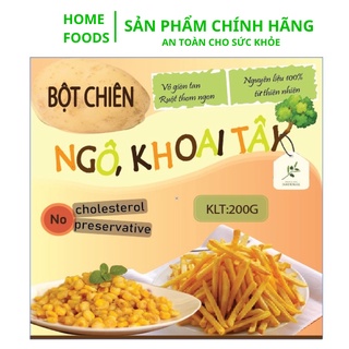 Bột Chiên Ngô Khoai Tây Khoai Lang 200g chuẩn vị