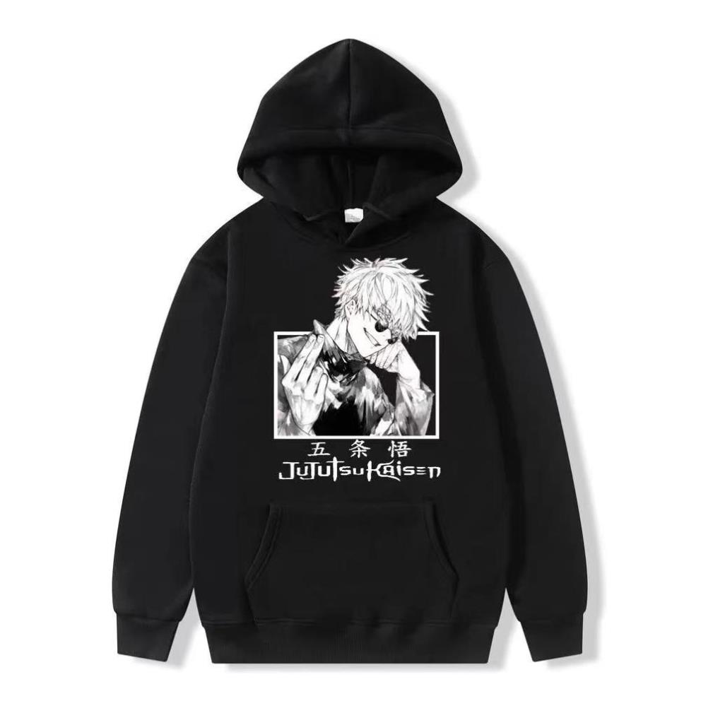 💥HÀNG ĐỘC💥 hoodie Jujutsu Kaisen Gojo Satoru dài tay đẹp siêu ngầu giá rẻ nhất 🎁