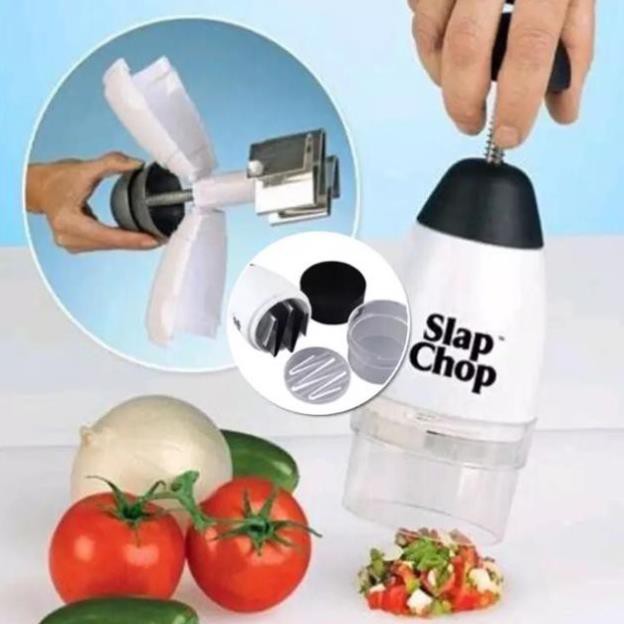 Dụng Cụ Băm Nhỏ Hành Tỏi Rau Củ Quả Cực Nhanh Mẫu Mới Slapchop