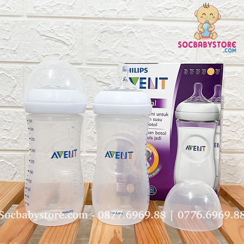 Bình sữa Philips Avent 125ml /260ml /330ml - Chính hãng có tách lẻ