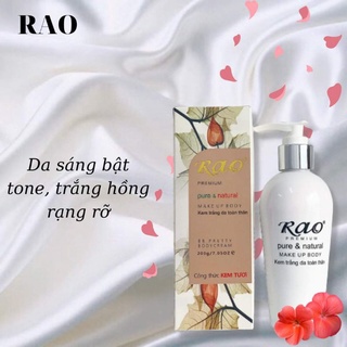 RAO kem trắng da toàn thân