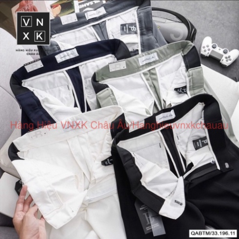 Quần Tây Âu Nam Lưng Thun SlimFit BENTINO 3 MÀU co giãn nhẹ mát sang trọng Cao Cấp Hàng Xuất Xịn