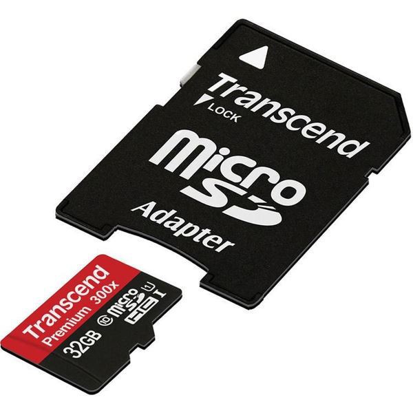 Thẻ nhớ Micro SD Transcend với dung lượng 8GB/16GB/32GB/64GB tuỳ chọn