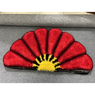 Thảm chùi chân trong nhà  kiểu dáng độc đáo hình cánh quạt 60cm x 1,2m