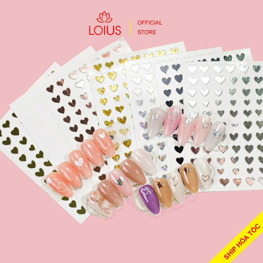Sticker nail, hình dán móng 3D ( Bảng 2 )