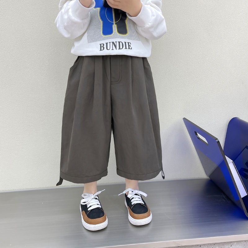 Quần ngắn ống rộng Phong Cách Hàn Quốc Mới Cho Bé Trai