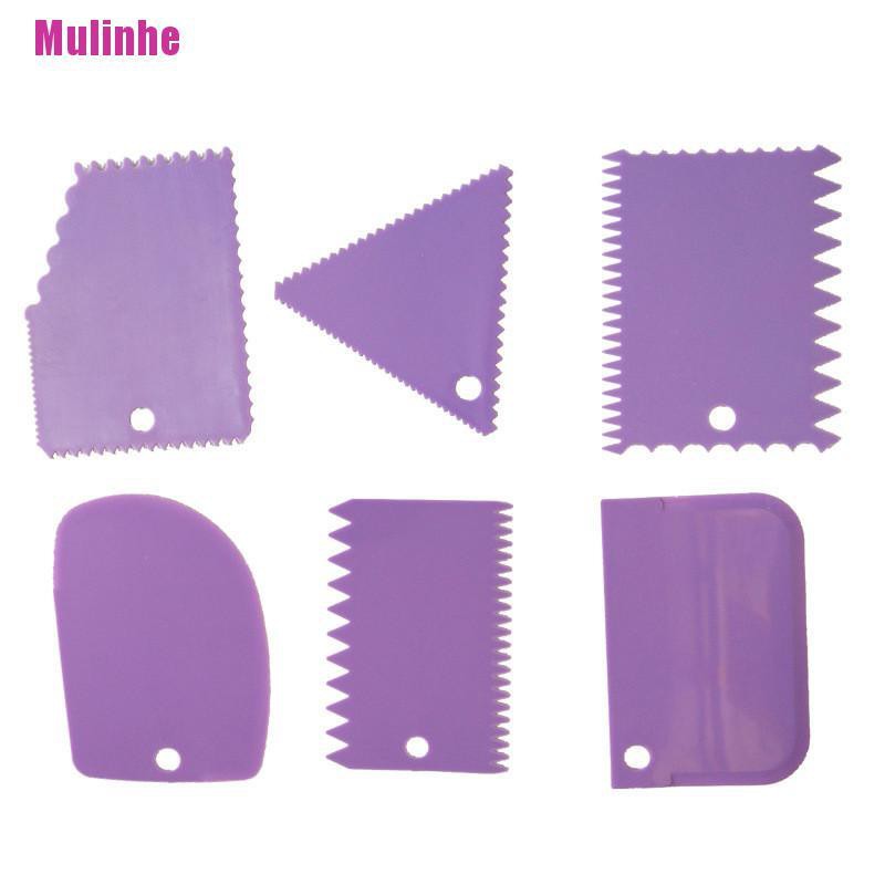 Set 6 Dụng Cụ Cắt Bột Tạo Hình Trang Trí Bánh Kem