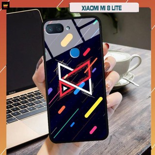 Ốp lưng kính 3D Xiaomi Mi 8 Lite đẹp