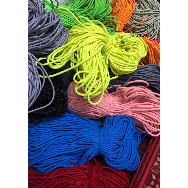 10 mét dây dù thắt vòng paracord size 4mm [ bảng màu 1]