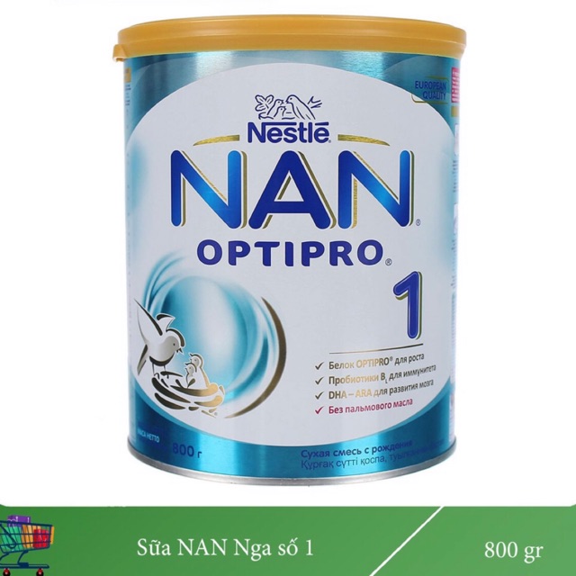 Sữa Nan Nga số 1 800g