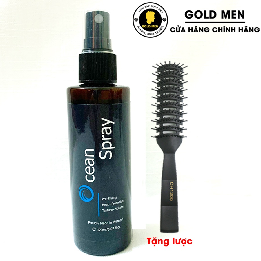 Xịt tạo phồng Ocean Spray, Pre Styling Ocean Spray tạo form, tăng giữ nếp tóc
