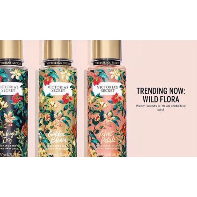 [𝗦𝗔𝗟𝗘]..::✨Xịt + Dưỡng Body Mist Victoria’s Secret &quot;VELVET PETALS&quot; 250ml✨::..