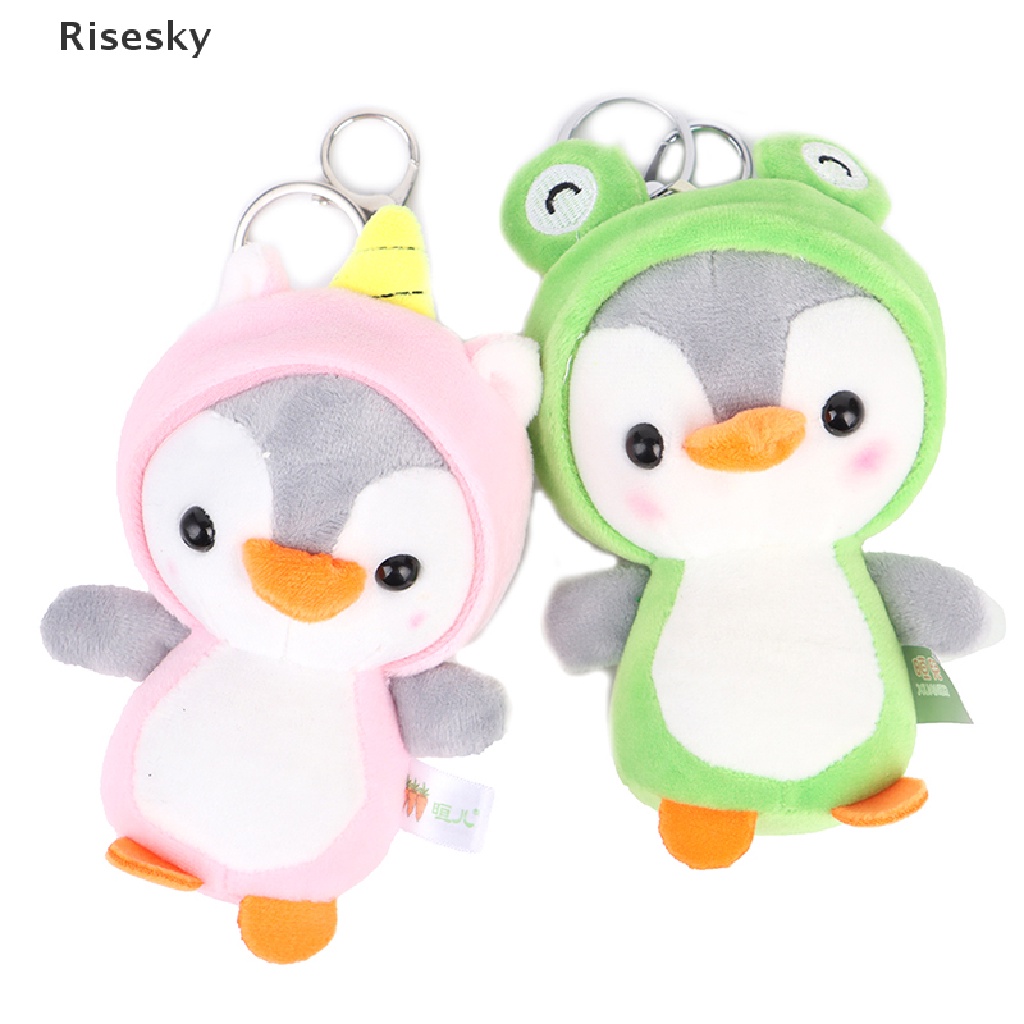 Móc Khóa Hình Chim Cánh Cụt Nhồi Bông Đáng Yêu 12CM