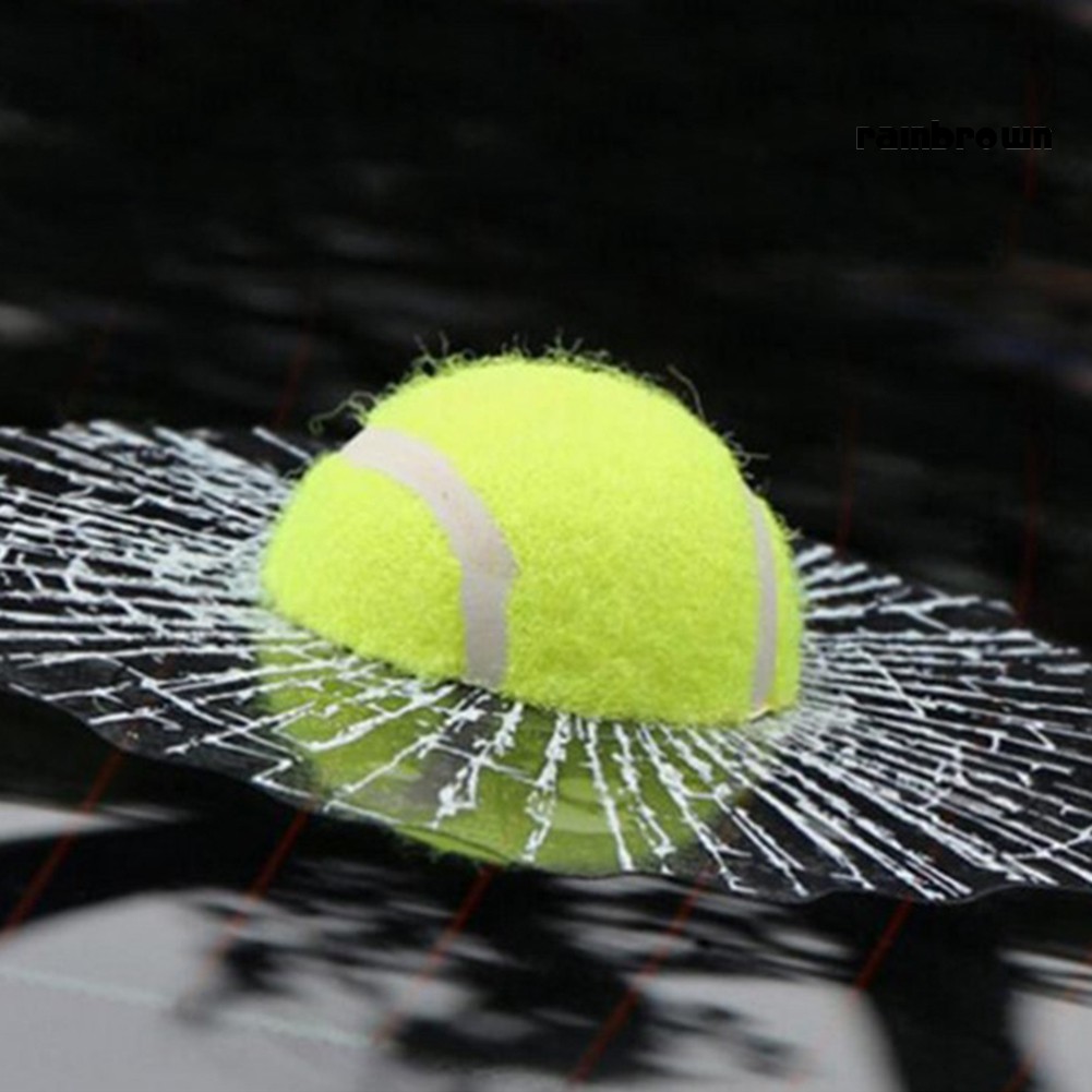 Đề Can Dán Trang Trí Thân Xe Hơi Hình Quả Bóng Tennis / Bóng Chày 3D Độc Đáo