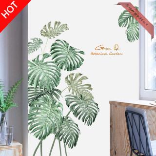 Decal Dán Tường Hoạ Tiết Cây Nhiệt Đới