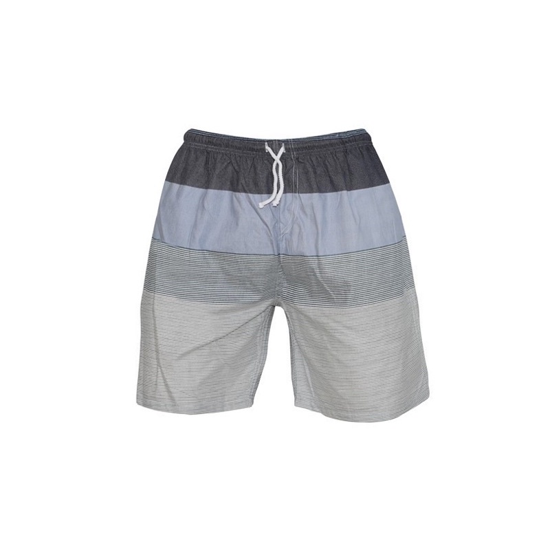 Quần short lưng thun sọc ngang hometex