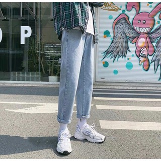 Quần jean baggy nam ống rộng dáng suông TL901 Shop Thành Long chuyên quần jean nam