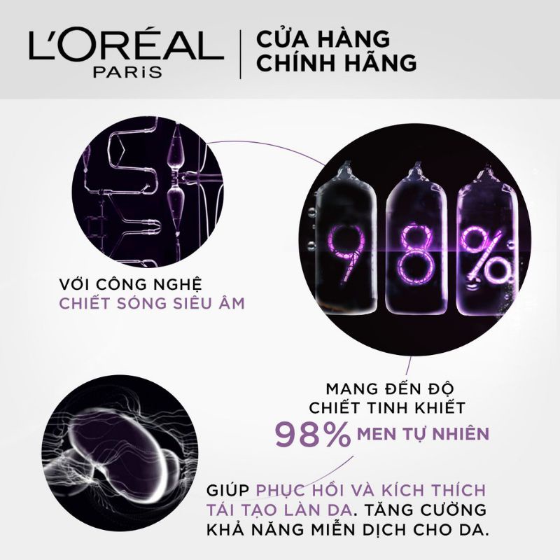 Hoạt chất tươi trẻ chống lão hóa L'Oreal Paris Youth Code Skin Activating Ferment Pre-Essence 7.5ml