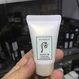 Combo 5 típ Sữa rửa mặt trắng da whoo 13 ml ( hàng tách set không vỏ hộp )