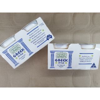 FARMERS UNION SỮA CHUA HY LẠP GREEK STYLE TỰ NHIÊN/MẬT ONG 140G
