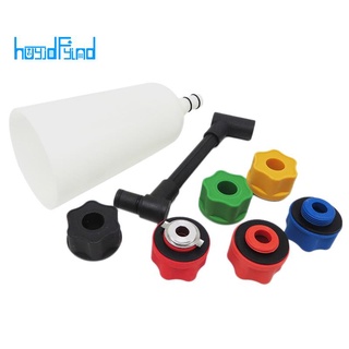 8pcs Oil Funnel Filling Kit With 6 Adapters Automotive Tool For Car Truck