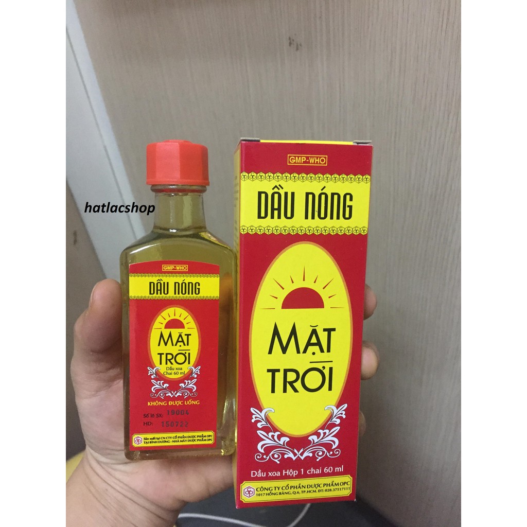 Dầu nóng mặt trời OPC 60ml